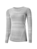 Löffler W SHIRT L/S TRANSTEX RETRX in Steingrau