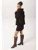 Aniston CASUAL Fleecejacke in dunkelbraunmeliert