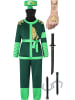 Corimori Ninja Kostüm für Kinder mit Schwert in Braun/grün