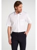 Eterna Kurzarm Hemd Comfort-Fit Popeline in Weiß