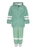 Playshoes Regen-Set Latzhose Basic in grün