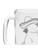 Mr. & Mrs. Panda Bierseidel Axolotl Tequila ohne Spruch in Transparent