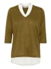 Fransa FRRrexan regular fit in Rifle Green Melange