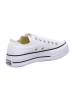 Converse Plateau Sneaker in Weiß