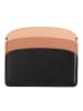 DuDu Boracay Kreditkartenetui Leder 10 cm schwarz rose