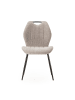 CALICOSY 4er-Set Stühle MULI  in Braun - (W) 48  x (H)86  x (L)58 cm