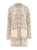 faina Damen Strickjacke in Wollweiss Goid