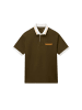 Napapijri Polo E-ZERI SS in Dark Olive