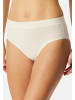 Schiesser Slip Unique Cotton in Off-white / schwarz