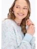 myMo Cardigan in blue melange