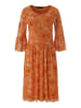Aniston SELECTED Meshkleid in orange-beige-sonnengelb-braun