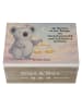 Mr. & Mrs. Panda Aufbewahrungsbox Waage Astrologie Design mit Sp... in Weiß