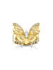 Thomas Sabo Sterling Silber vergoldet Schmetterling Grö0e 56