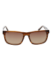 Timberland Männer Sonnenbrillen Rechtwinklig Braun