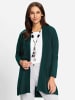 WITT WEIDEN Long-Strickjacke in petrol