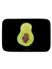Mr. & Mrs. Panda fußmatte bad Avocado Kern ohne Spruch in Schwarz