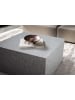 KADIMA DESIGN Couchtisch MONOBLOC 60x60x30 cm in Beton-Optik , Design in Grau