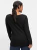 sheego by Joe Browns Langarmshirt in schwarz