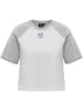 Hummel T-Shirt Raglanärmel Hmllgc Naya Damen in LIGHT GREY MELANGE