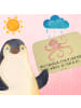 Mr. & Mrs. Panda Badvorleger Tintenfisch mit Spruch in Gelb Pastell