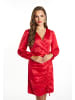 faina Damen Minikleid Aus Satin in Rot