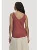 Hessnatur Jersey Top Regular in terrakotta