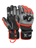 Reusch Fingerhandschuhe Worldcup Warrior GS in 7588 blck/silver/fluo red