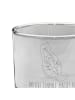 Mr. & Mrs. Panda Whiskyglas mit Gravur Otter Kind mit Spruch in Transparent