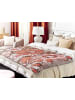 Beliani Kuscheldecke DARAU in Bunt/Braun/Beige - (W) 130 x (H) 1 x (L) 170 cm