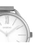 Oozoo Analog-Armbanduhr Oozoo Timepieces silber groß (ca. 44mm)