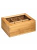 5five Simply Smart Teekiste aus Holz in Braun, 16 x 9 cm