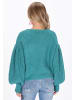 IZIA Women Sweater in turquoise