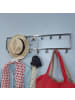 KADIMA DESIGN Wandgarderobe, stilvoller Kleiderschrank mit 15 Haken, handgefertigt