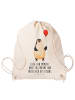 Mr. & Mrs. Panda Sportbeutel Pinguin Luftballon mit Spruch in Creme