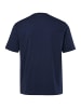 Men Plus Kurzarm T-Shirt in navy blau
