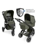 ABC-Design Kombi-Kinderwagen Salsa 5 Run - inkl. Babywanne, in gruen