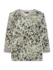 Betty Barclay Blusenshirt mit Print in Beige/Petrol