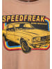 King Kerosin King Kerosin Print T-Shirt Speedfreak in latte macchiato