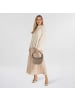 LIEBESKIND BERLIN Farrah Schultertasche Leder 45 cm in neutral grey