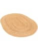 Pergamon Jute Teppich Salsa Natur Uni in beige