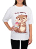 Reichstadt Reichstadt Oversized T-Shirt Damen  24RSW057 Otterly Birthday S
