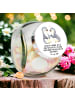 Mr. & Mrs. Panda Bonbonglas Pinguine trösten mit Spruch in Weiß