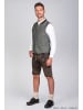 Edelnice Kurze Wildbocklederhose Gustl in dunkelbraun
