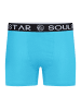 SOUL STAR Boxershorts - MUBOXER3 in Turq_Pink_Lime