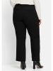 sheego Twillhose in schwarz