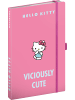 Notizbuch mit Hardcover liniert in Hello Kitty - 13 x 21 cm
