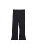 Minymo Leggings MIPants Flared - 123227 KW Modische Stoffhose mit ausgestelltem Bein in Blau