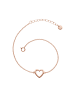 Glanzstücke München Armband Herz Sterling Silber in roségold
