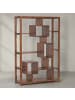 KADIMA DESIGN Bücherregal Standregal | Sheesham, 115x180cm, Massiv, Landhaus