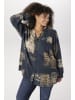 Aniston PLUS Longbluse in grau-bedruckt